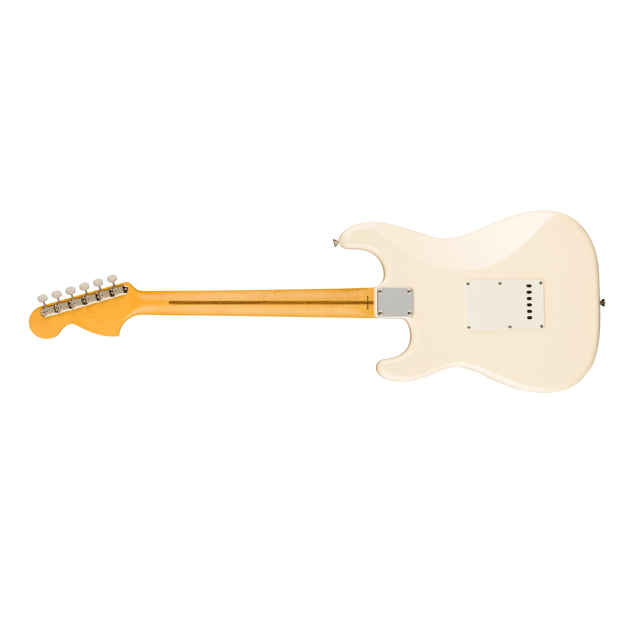 Fender JV Modified 60s Stratocaster Electric Guitar w/Maple Fretboard - Olympic White