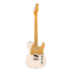 Fender JV Modified 50s Telecaster Electric Guitar w/Maple Fretboard - White Blonde