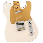 Fender JV Modified 50s Telecaster Electric Guitar w/Maple Fretboard - White Blonde