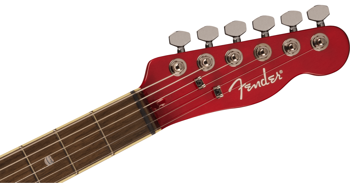 Fender Special Edition Custom Telecaster FMT HH Guitar w/Laurel Fretboard - Crimson Red Trans