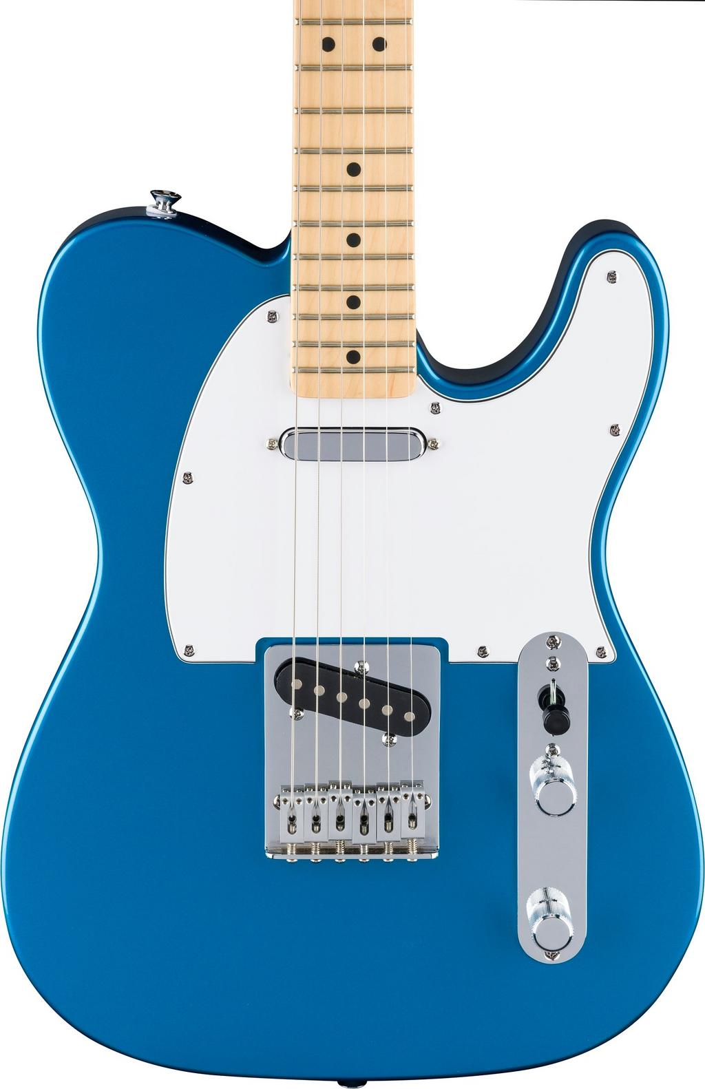 Fender Standard Telecaster Maple FB White Pickguard Aqua Marine Metallic