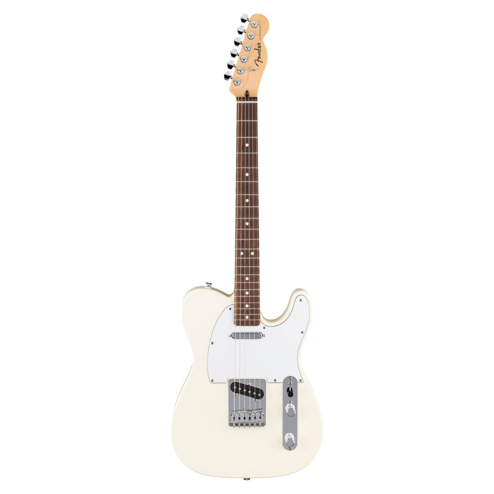 Fender Standard Telecaster Laurel FB White Pickguard Olympic White