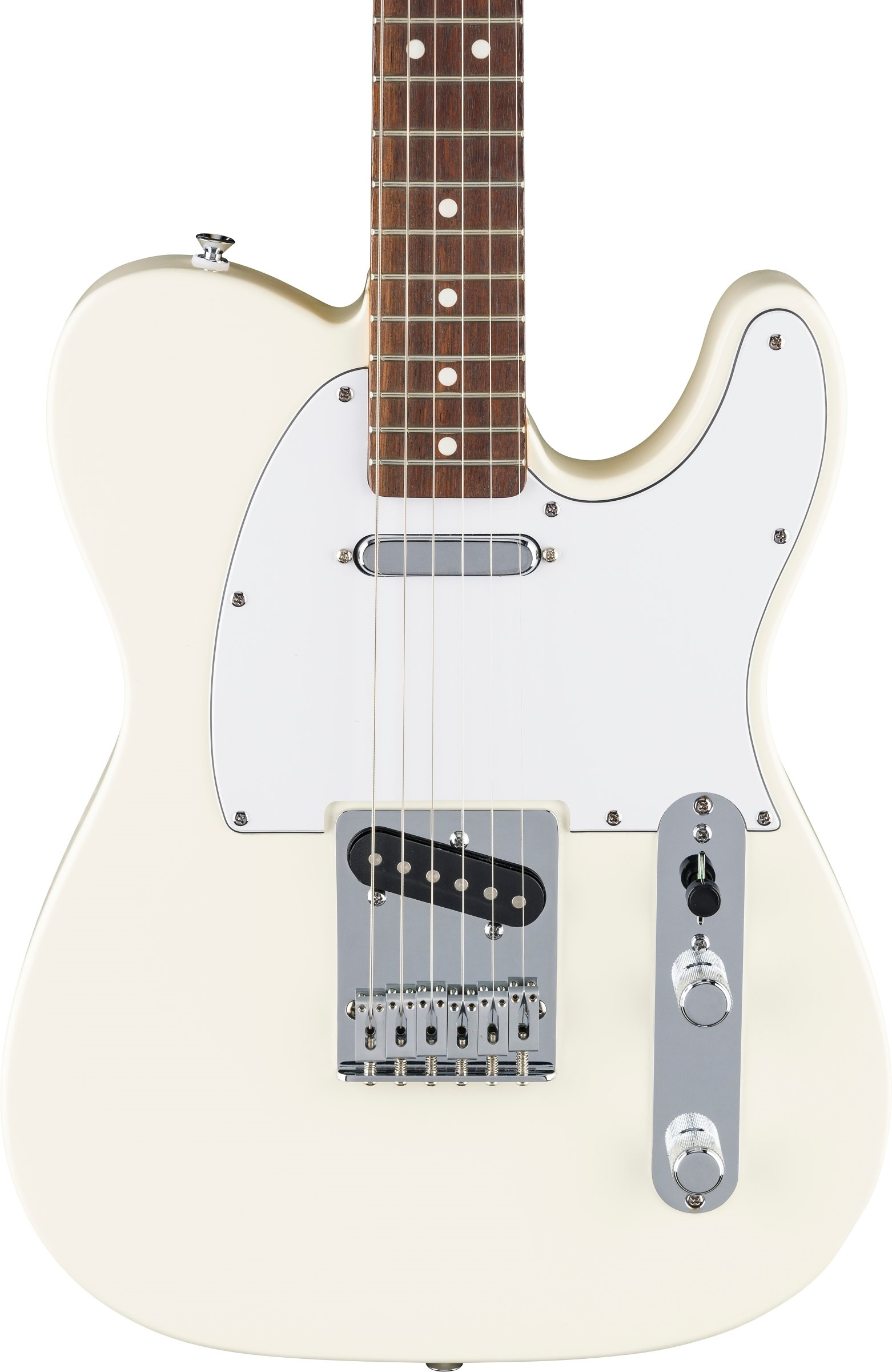 Fender Standard Telecaster Laurel FB White Pickguard Olympic White