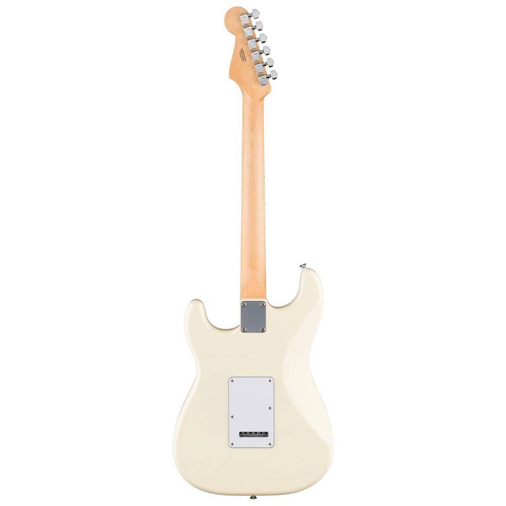 Fender Standard Stratocaster Maple FB White Pickguard Olympic White