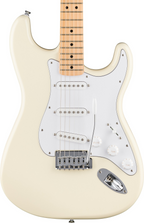 Fender Standard Stratocaster Maple FB White Pickguard Olympic White