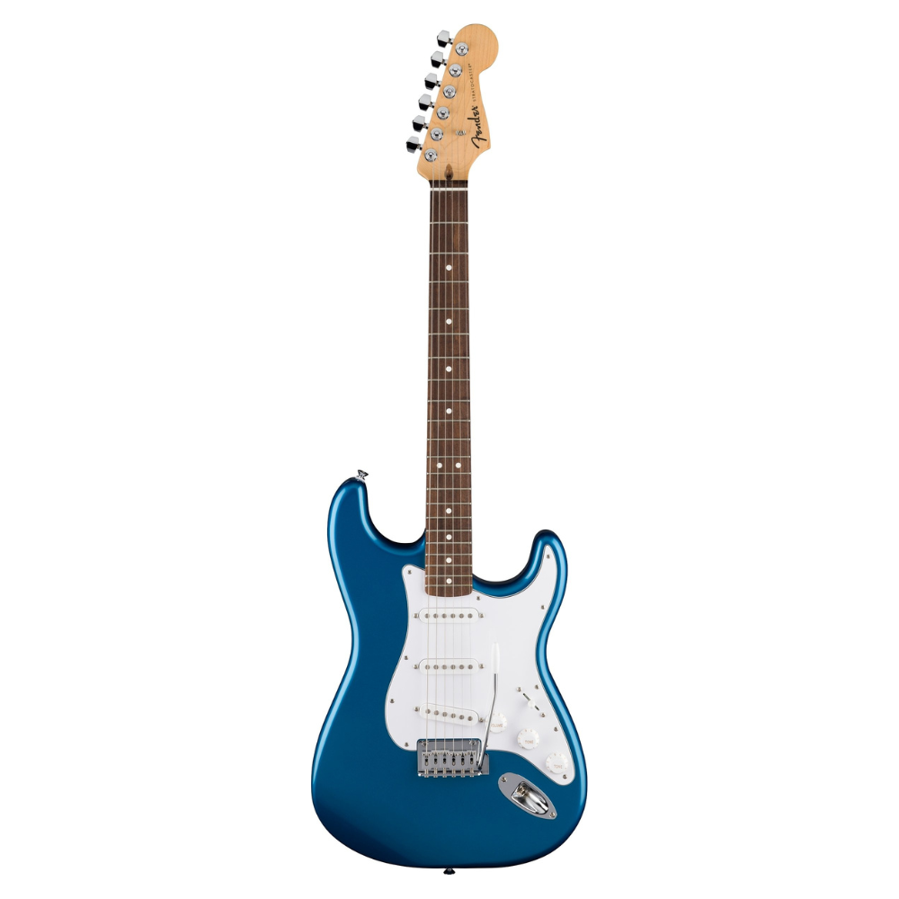 Fender Standard Stratocaster Laurel FB White Pickguard Aqua Marine Metallic