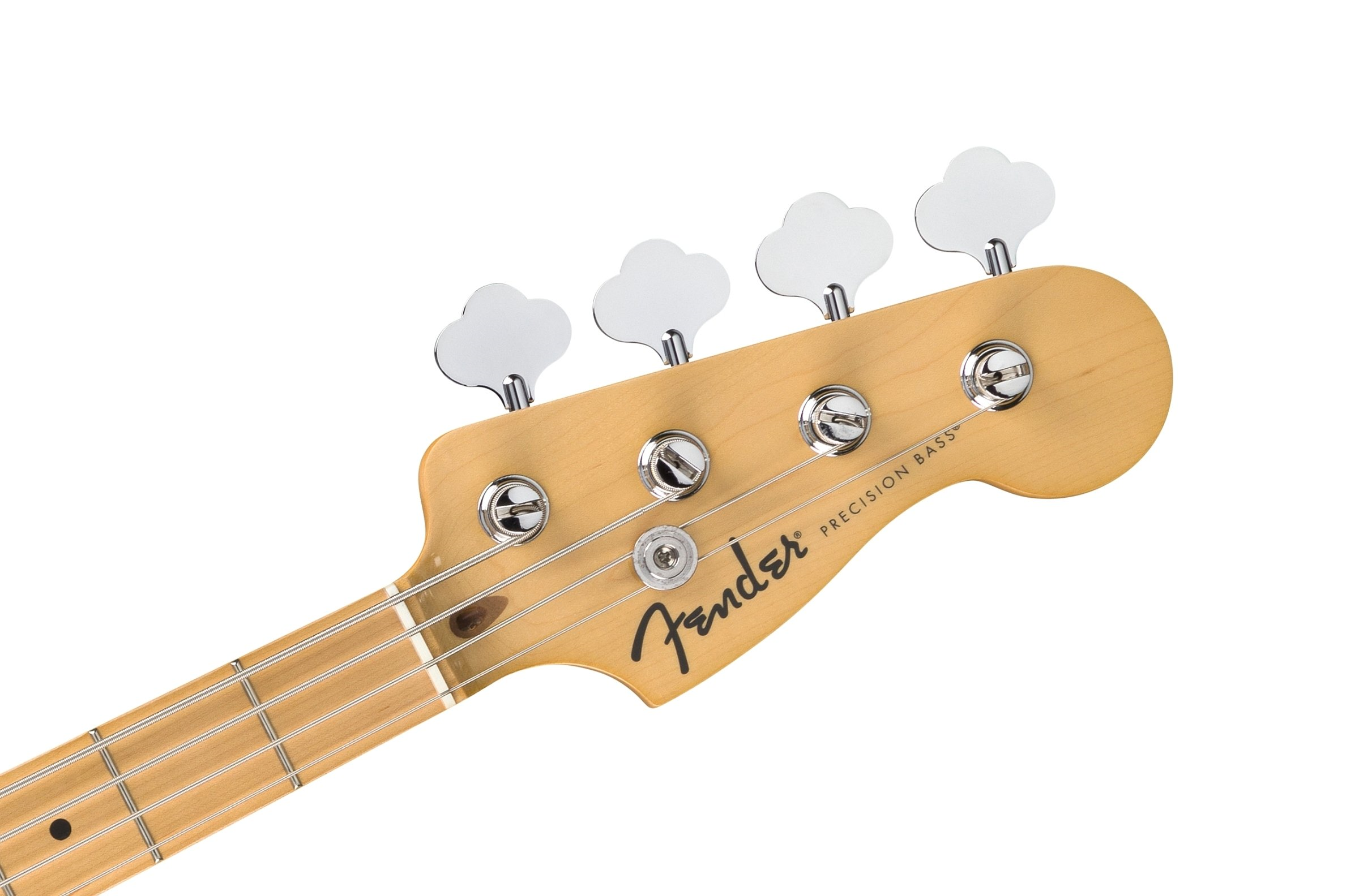 Fender Standard Precision Bass Maple FB White Pickguard Candy Cola