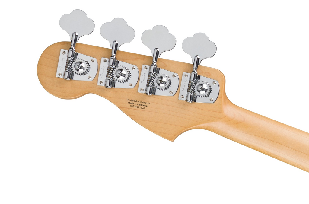 Fender Standard Precision Bass Maple FB Black Pickguard Olympic White