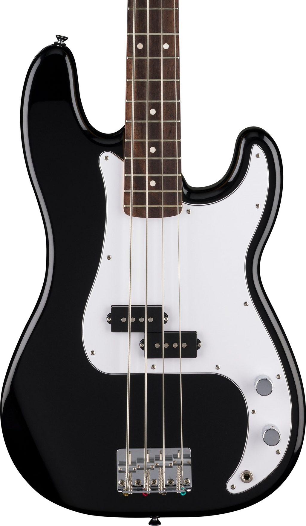 Fender Standard Precision Bass Laurel FB White Pickguard Black