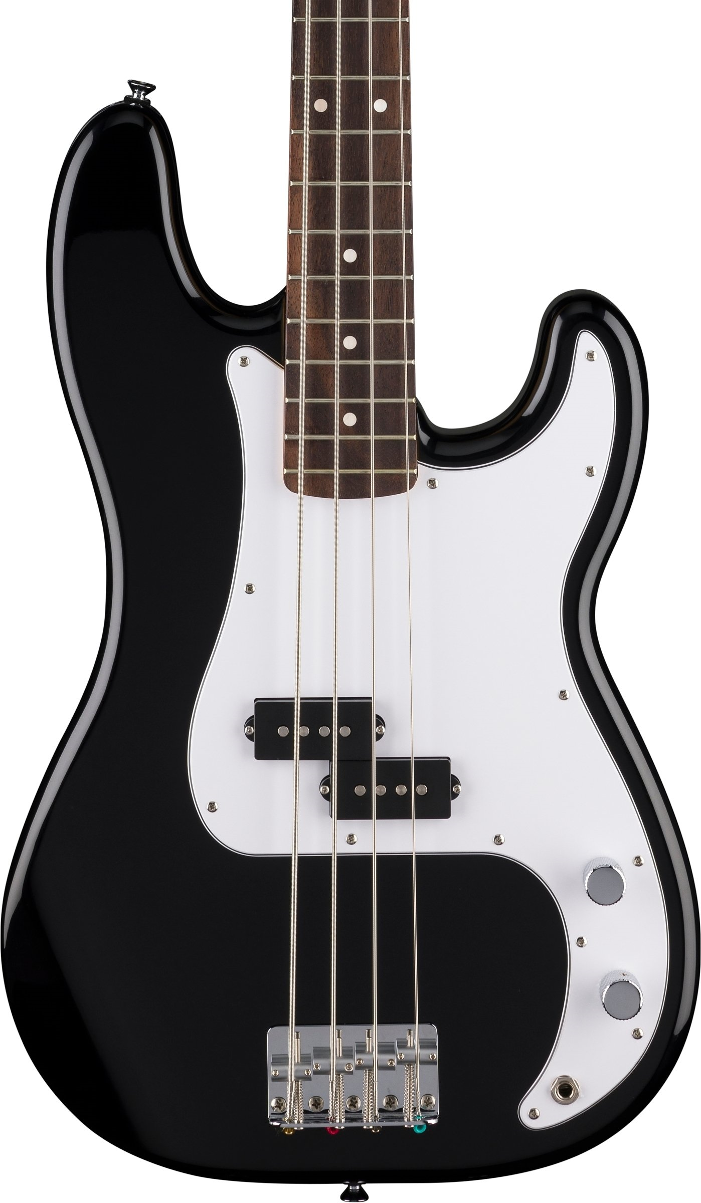 Fender Standard Precision Bass Laurel FB White Pickguard Black