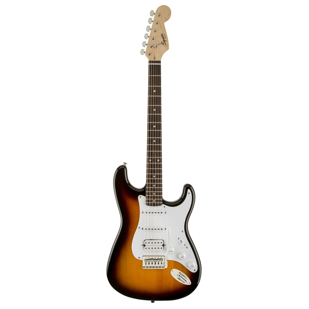 Squier Bullet Stratocaster HSS Electric Guitar - Laurel Fretboard - Brown Sunburst