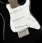 Squier Mini Stratocaster Electric Guitar w/Laurel Fretboard - Black