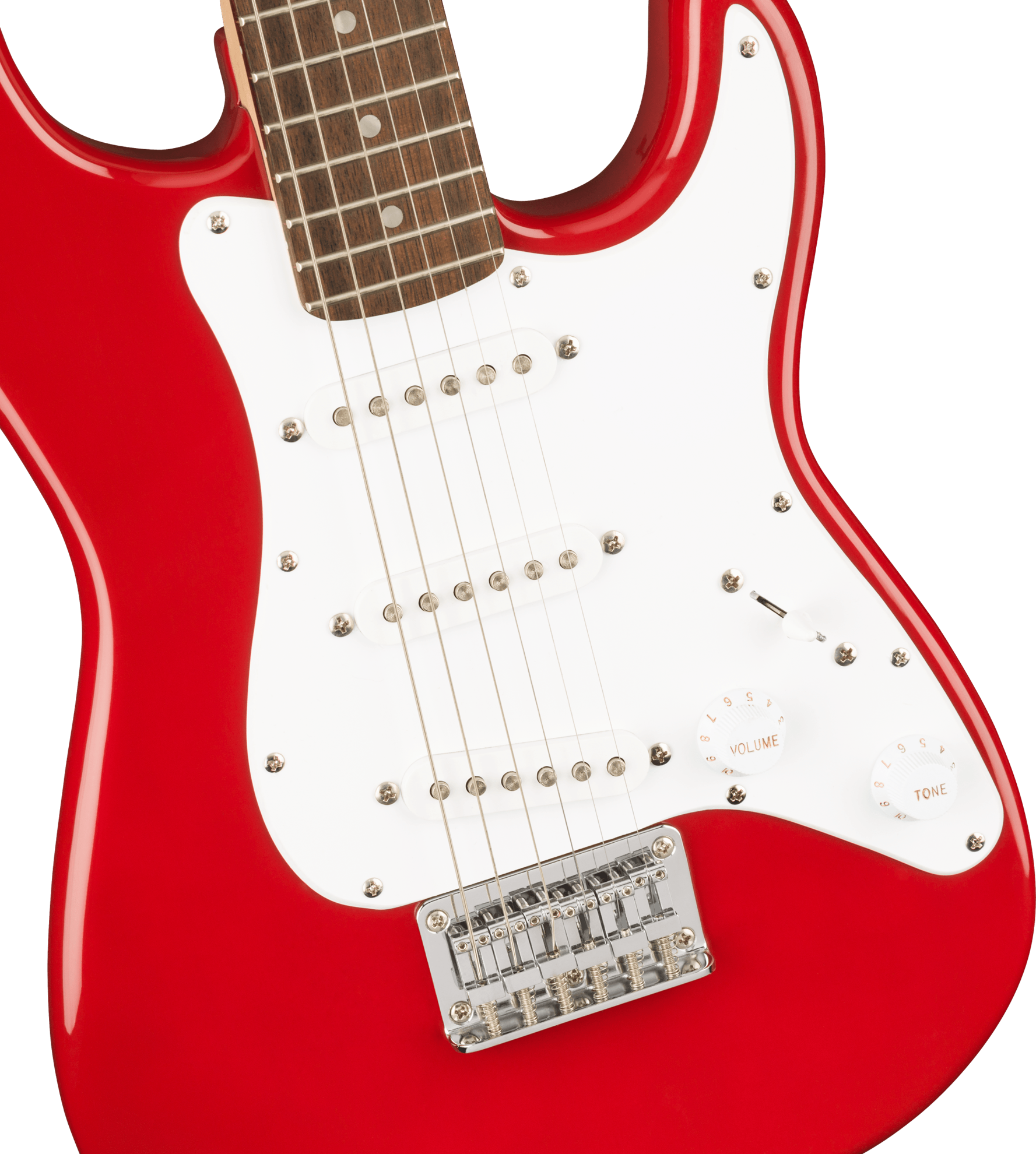Squier Mini Stratocaster Electric Guitar w/Laurel Fretboard - Dakota Red