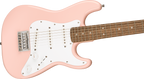 Squier Mini Stratocaster Electric Guitar w/Laurel Fretboard - Shell Pink