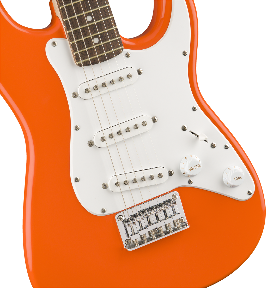 Squier FSR Mini Stratocaster Laurel FB - Competition Orange