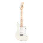 Squier Mini Jazz HH Electric Guitar w/Maple Fretboard - Olympic White