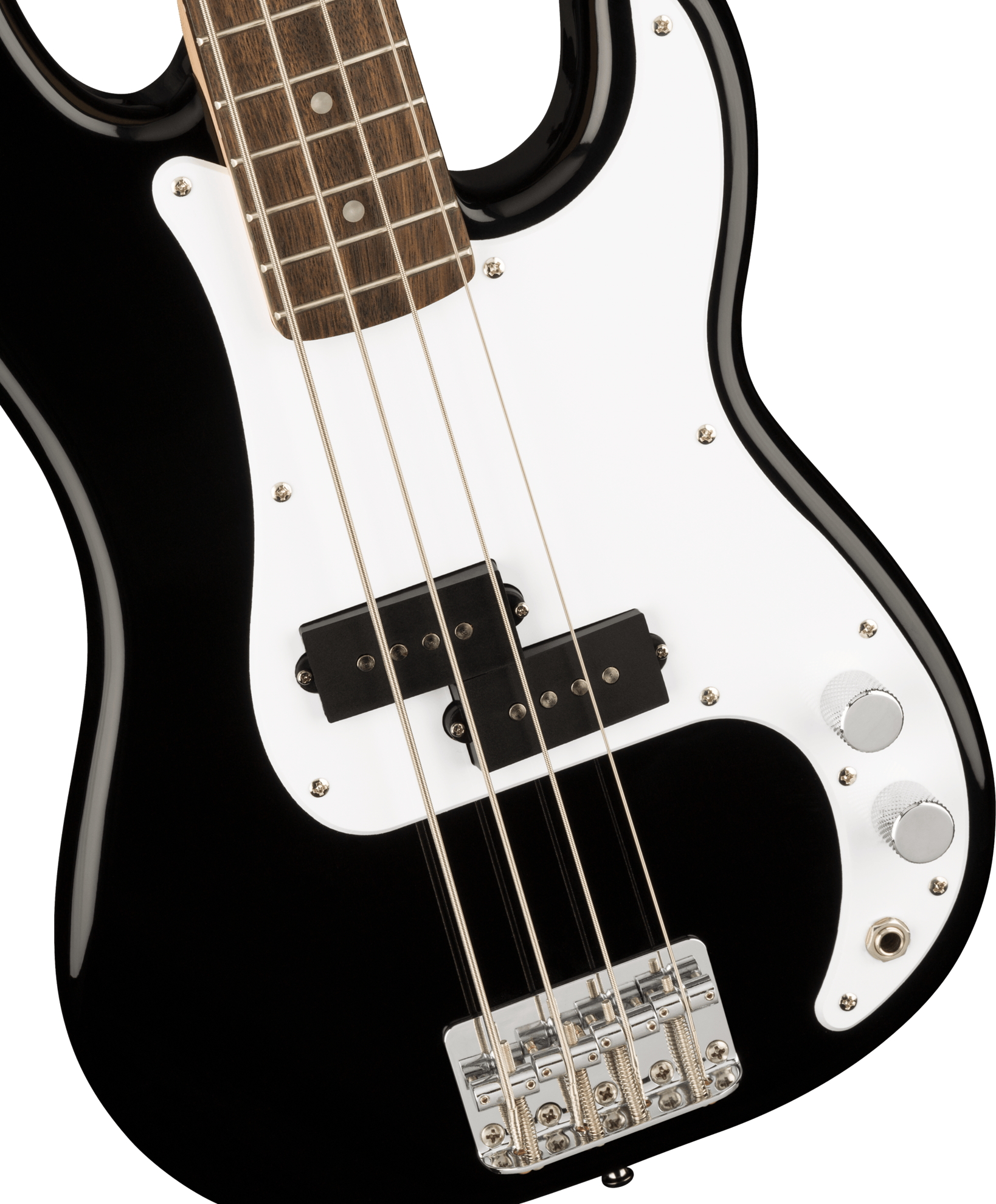 Squier Mini P Bass w/Laurel Fretboard - Black