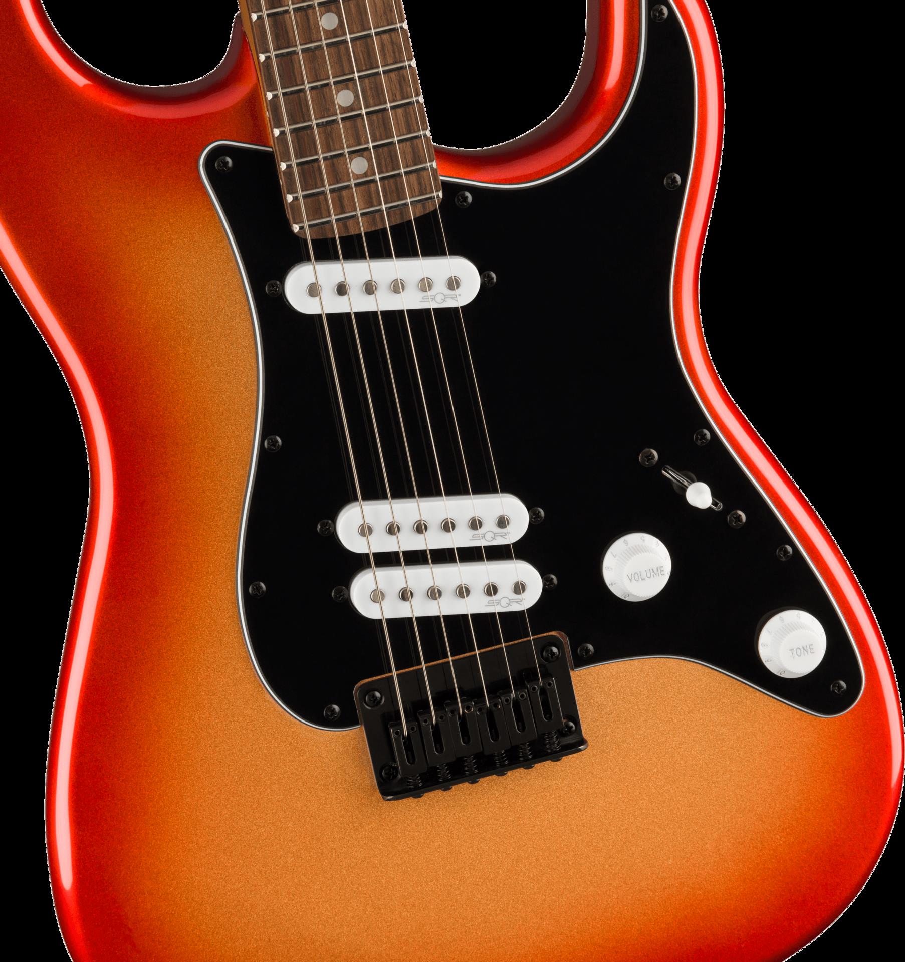 Squier Contemporary Stratocaster Special HT Electric Guitar with Laurel Fingerboard in Sunset Metallic