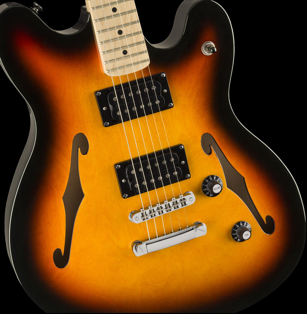 Squier Affinity Starcaster Electric Guitar - Maple Neck - 3 Colour Sunburst