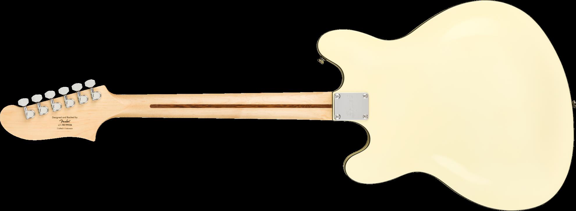 Squier Affinity Starcaster Electric Guitar - Maple Neck - Olympic White