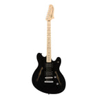 Squier Affinity Starcaster Electric Guitar - Maple Neck - Black