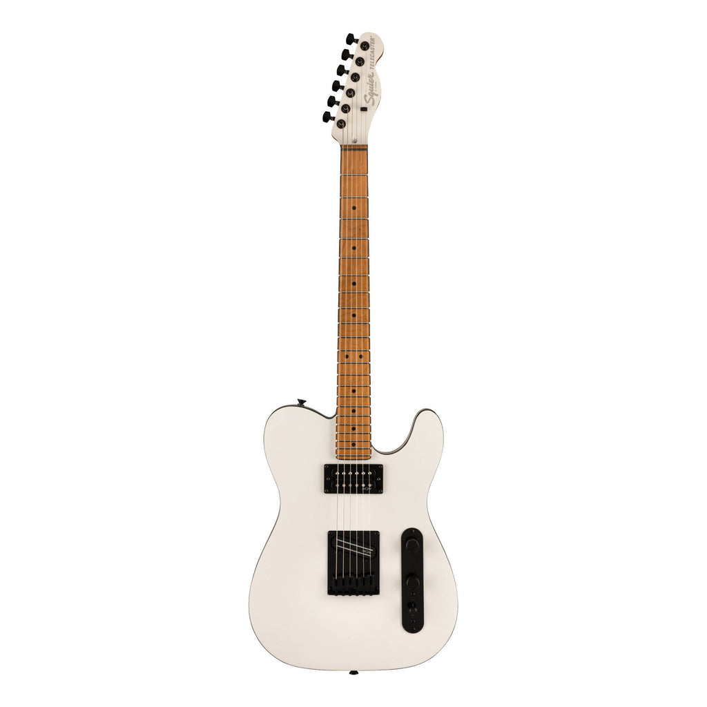 Squier Contemporary Telecaster RH Electric Guitar with Roasted Maple Fingerboard in Pearl White