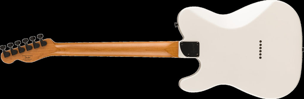 Squier Contemporary Telecaster RH Electric Guitar with Roasted Maple Fingerboard in Pearl White