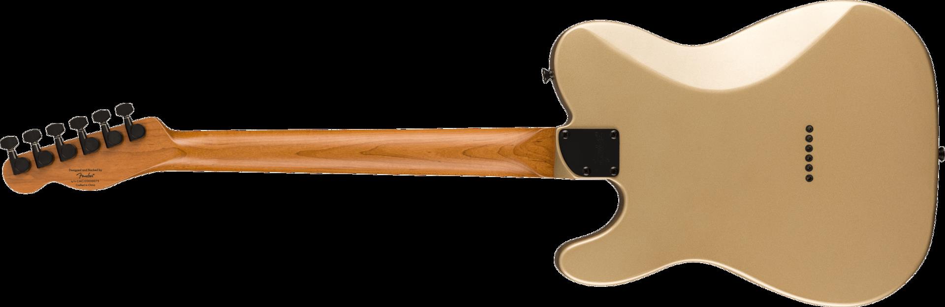 Squier Contemporary Telecaster RH Electric Guitar with Roasted Maple Fingerboard in Shoreline Gold