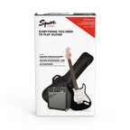 Squier Strat Pack Frontman 10G Electric Guitar - Black