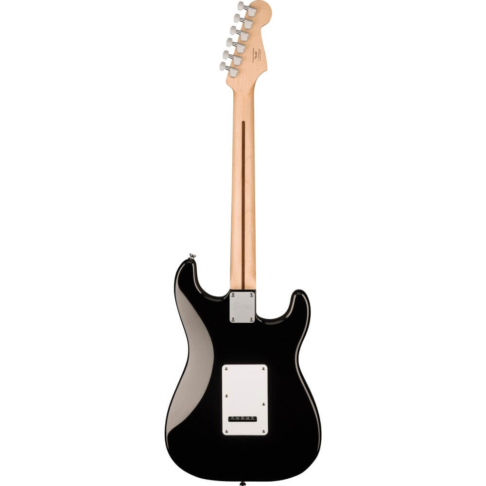 Squier Sonic Stratocaster Left-Handed Electric Guitar with Maple Fretboard - Black