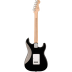 Squier Sonic Stratocaster Left-Handed Electric Guitar with Maple Fretboard - Black