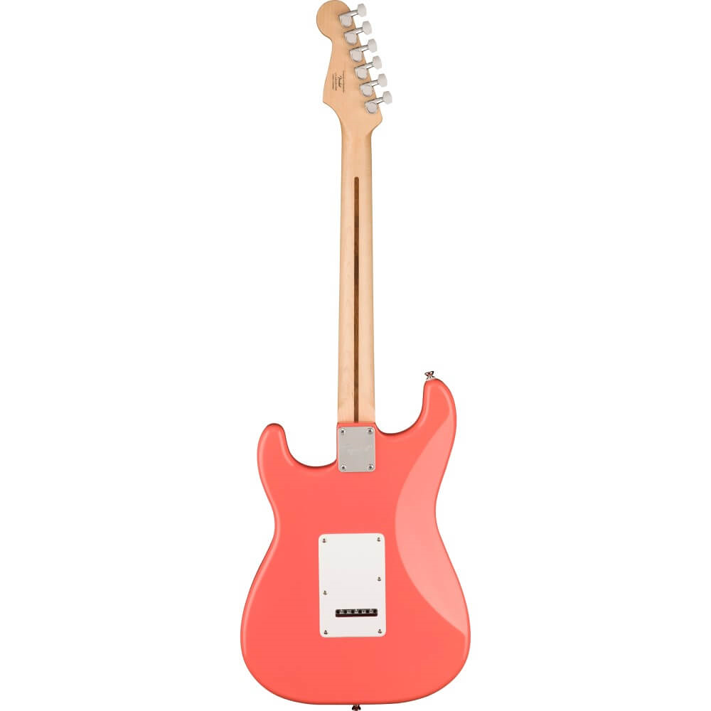 Squier Sonic Stratocaster HSS Electric Guitar with Maple Fretboard - Tahitian Coral