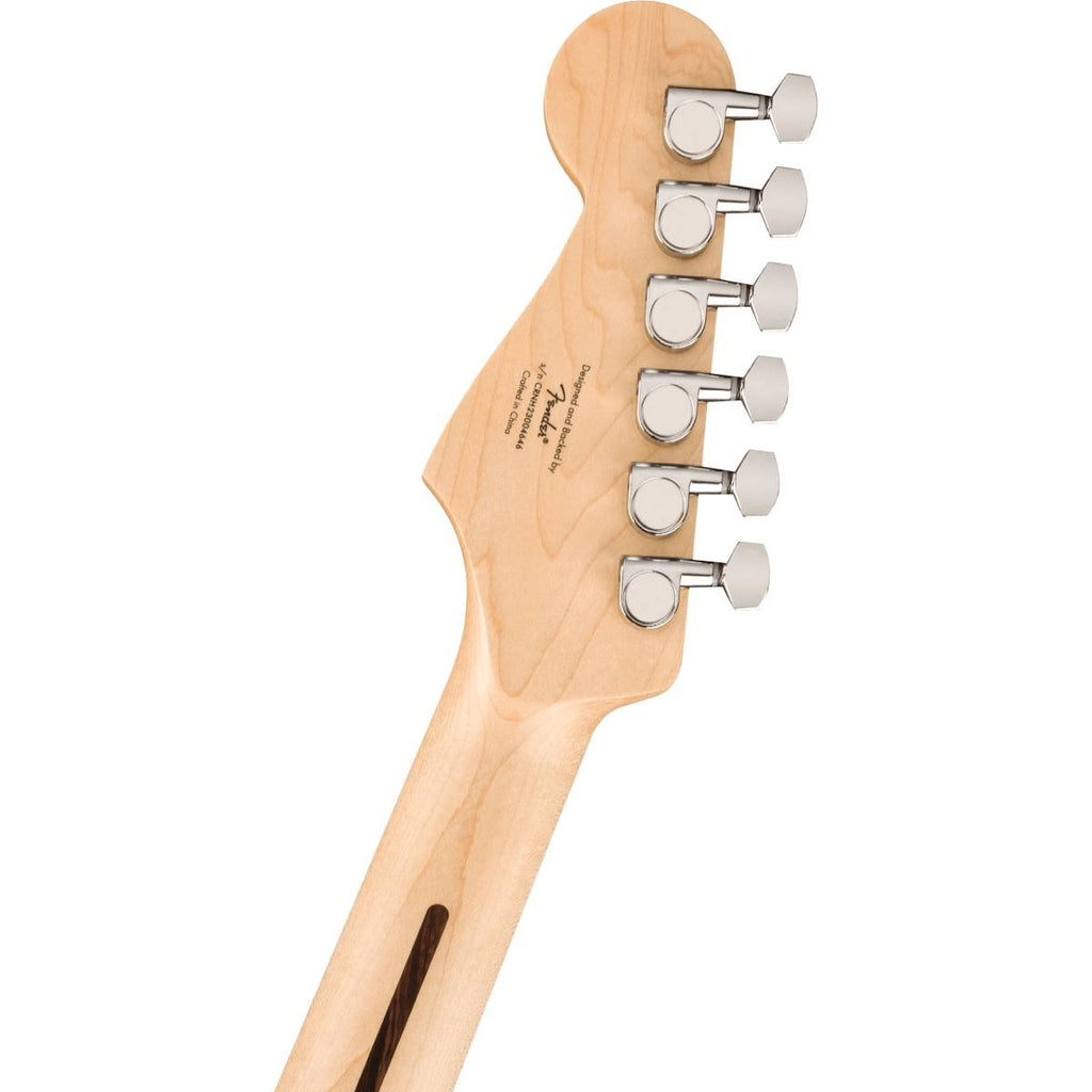 Squier 0373202597 — headstock rear detail