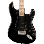 Squier Sonic Stratocaster HSS Electric Guitar with Maple Fretboard - Black