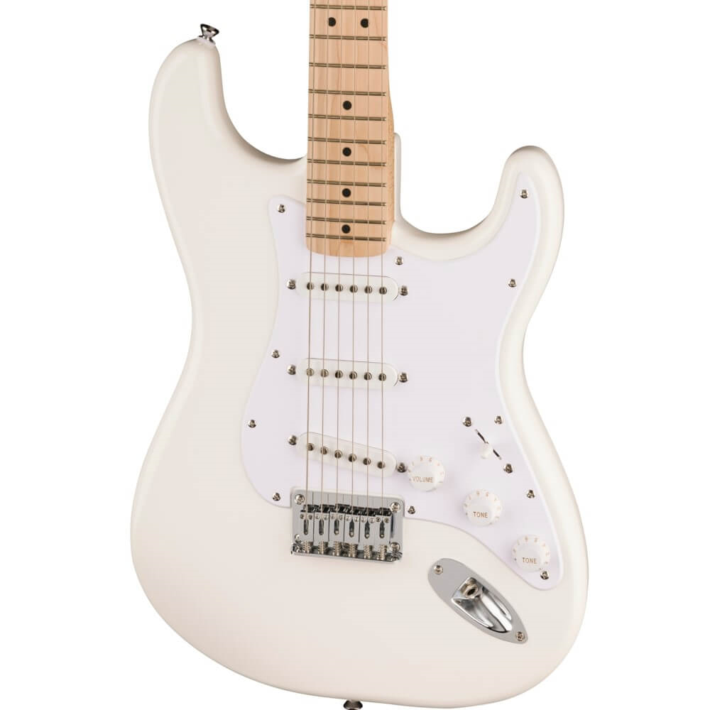 Squier Sonic Stratocaster HT Electric Guitar with Maple Fretboard - Arctic White