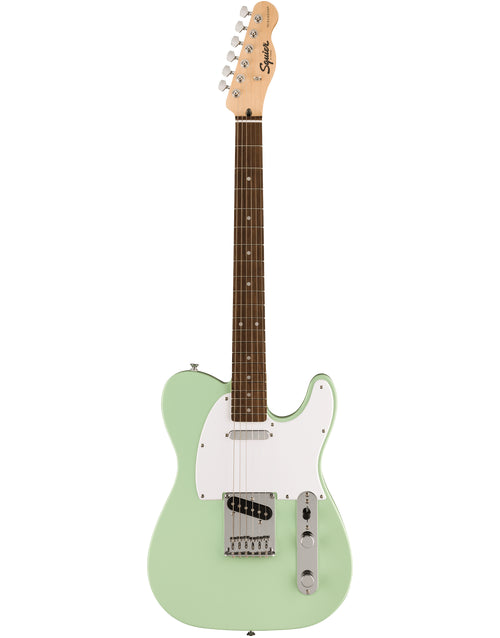 Squier FSR Sonic Telecaster Electric Guitar with Laurel Fingerboard in Surf Green