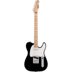 Squier Sonic Telecaster Electric Guitar with Maple Fretboard - Black