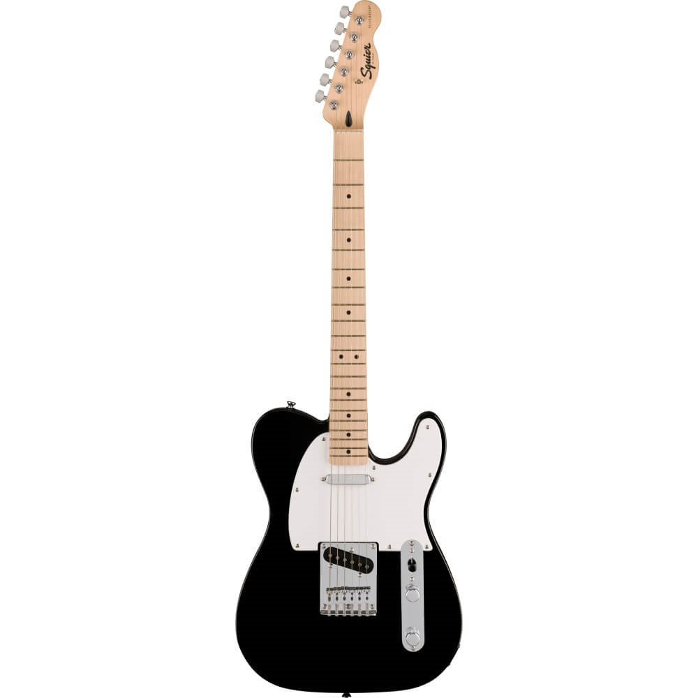 Squier Sonic Telecaster Electric Guitar with Maple Fretboard - Black