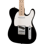 Squier Sonic Telecaster Electric Guitar with Maple Fretboard - Black