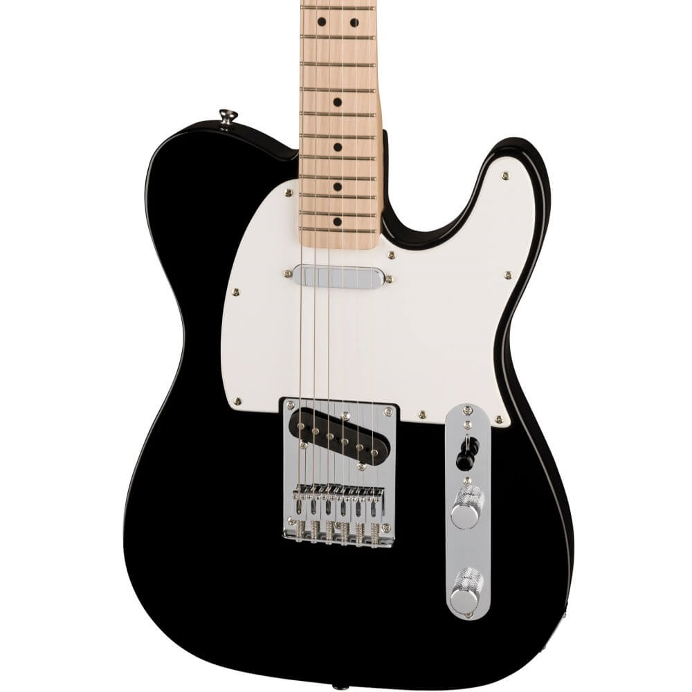 Squier Sonic Telecaster Electric Guitar with Maple Fretboard - Black