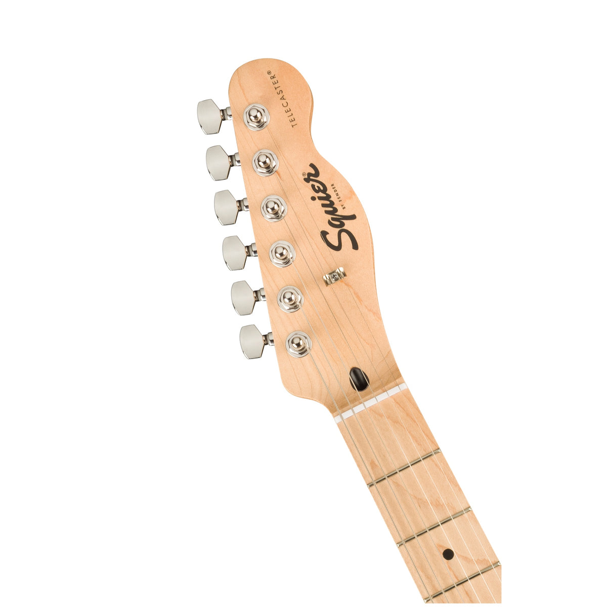 Squier 0373452580 — headstock front detail