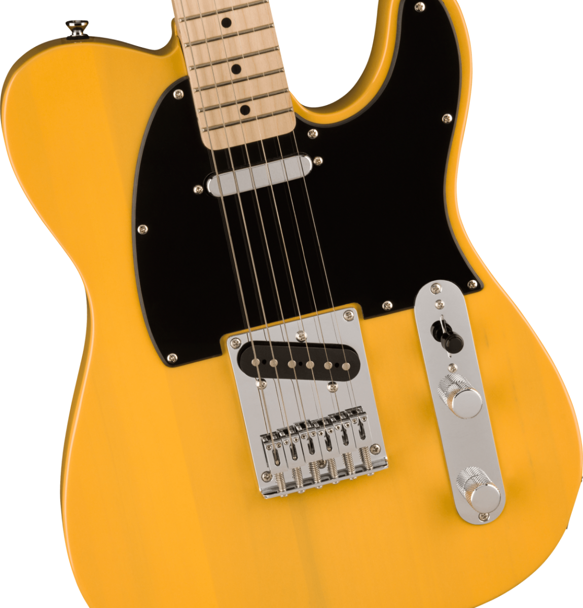Squier Sonic Telecaster with Maple Fretboard in Butterscotch Blonde