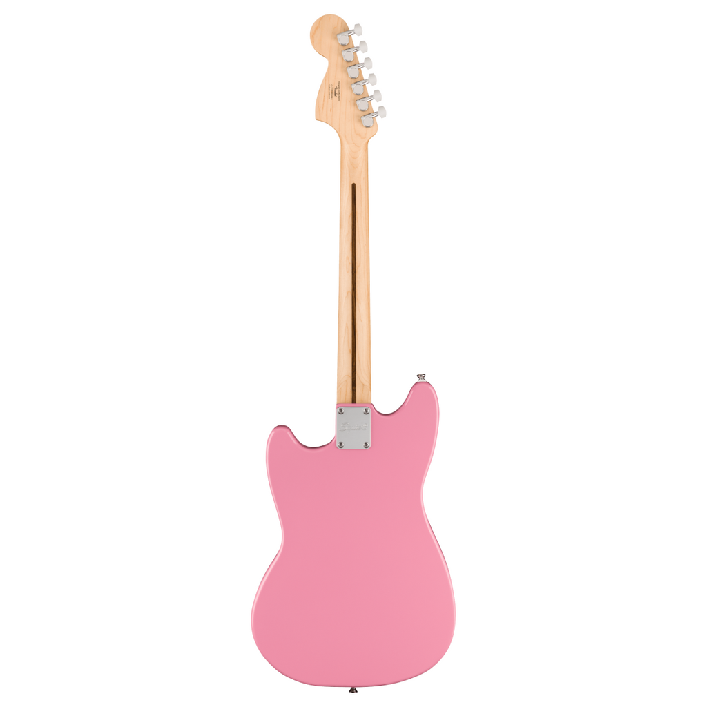 Squier Sonic Mustang HH with Maple Fretboard in Flash Pink