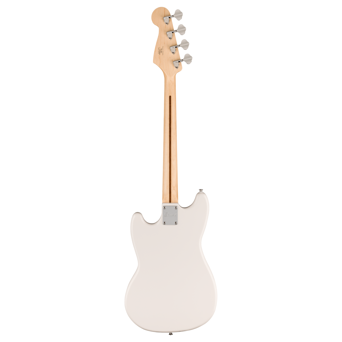 Squier Sonic Bronco Bass with Maple Fretboard in Arctic White
