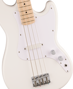 Squier Sonic Bronco Bass with Maple Fretboard in Arctic White