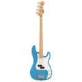 Squier Sonic P Bass Map FB White Pickguard California Blue