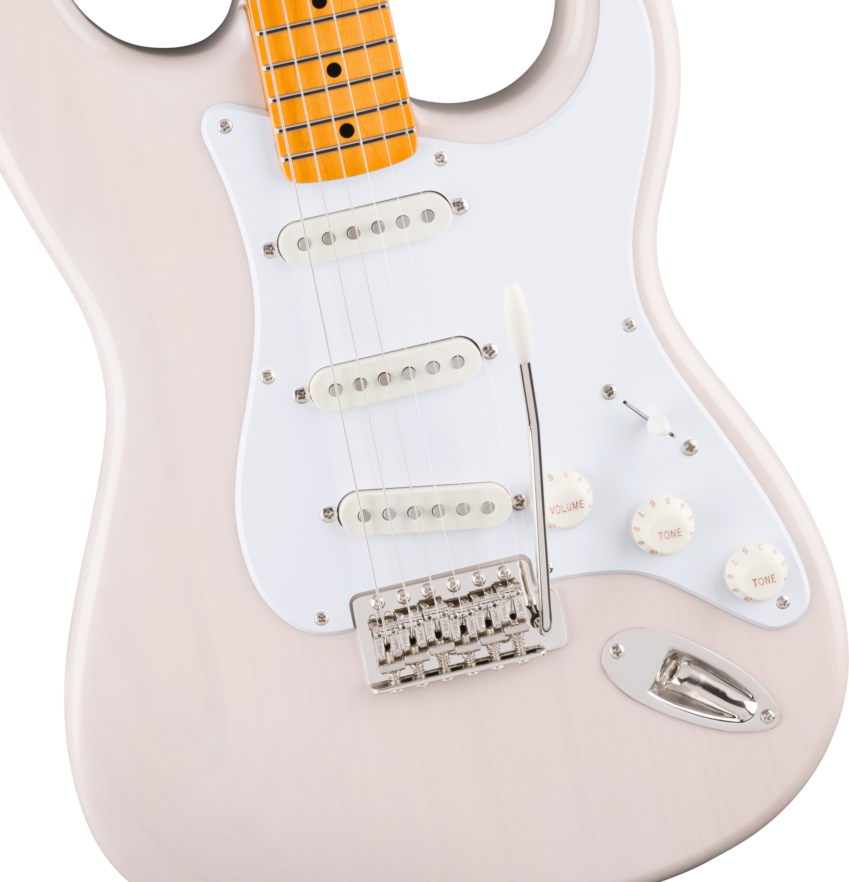 Squier Classic Vibe 50s Stratocaster Electric Guitar - Maple Neck - White Blonde