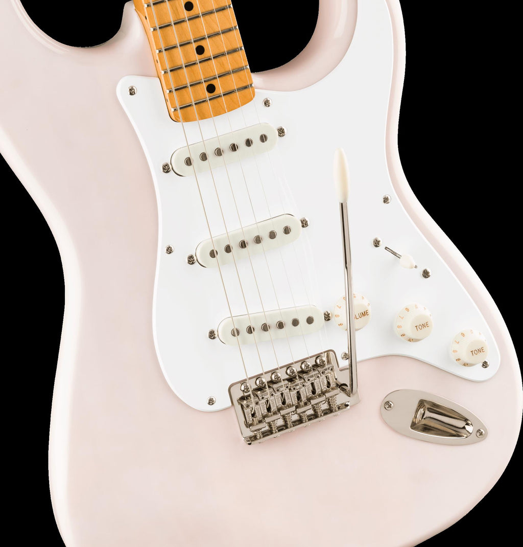 Squier Classic Vibe 50s Stratocaster Electric Guitar - Maple Neck - White Blonde