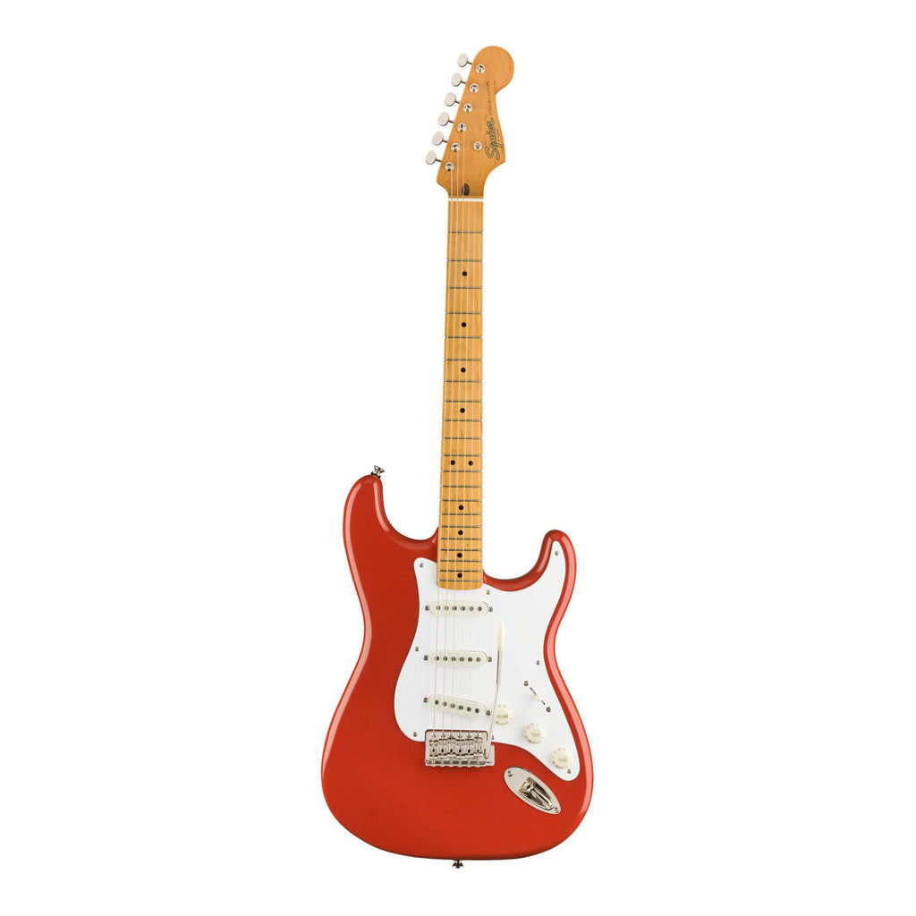 Squier Classic Vibe 50s Stratocaster Electric Guitar - Maple Neck - Fiesta Red