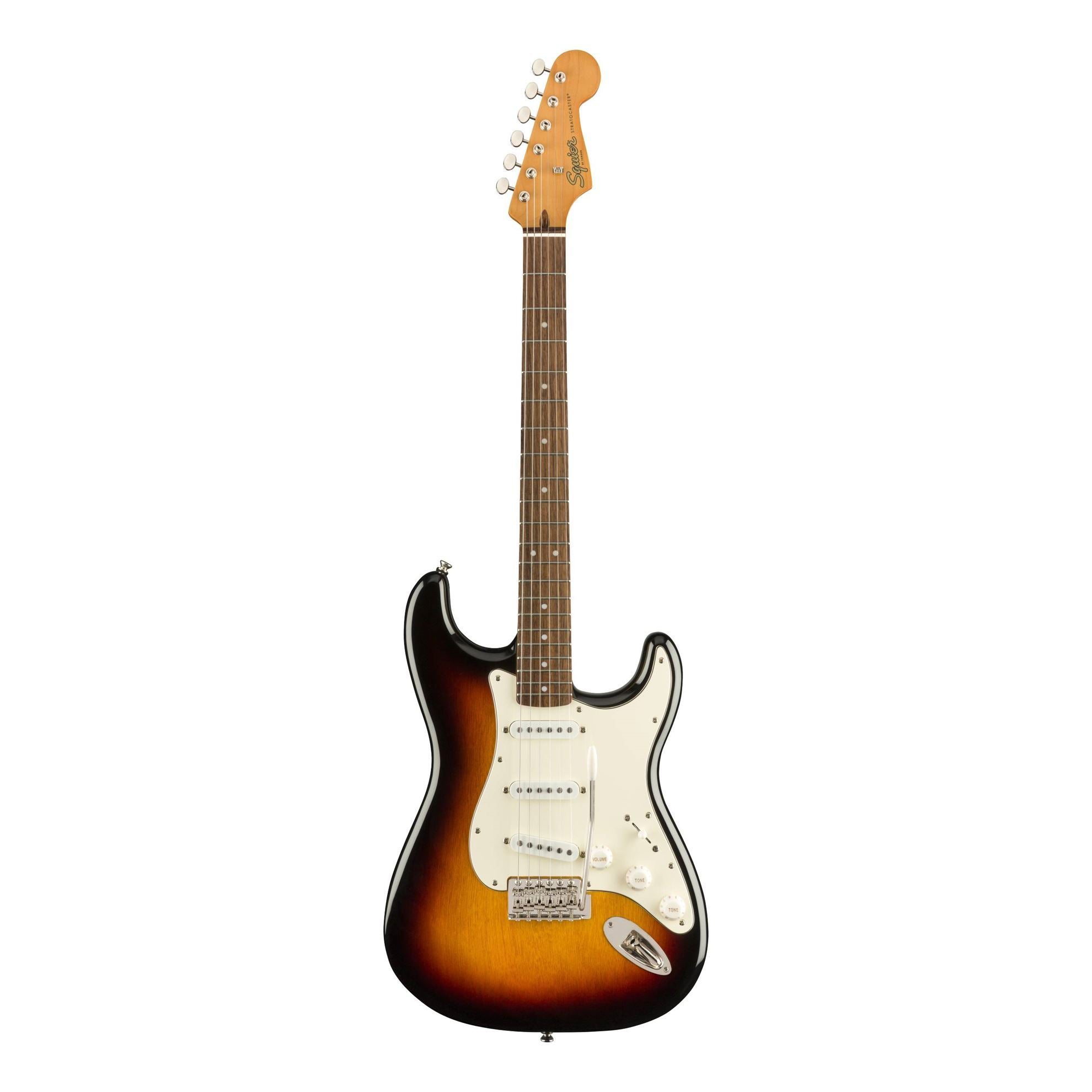 Squier Classic Vibe 60s Stratocaster Electric Guitar - Laurel Fretboard - 3-Colour Sunburst